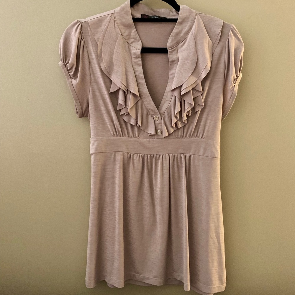 Beige HeartSoul Blouse